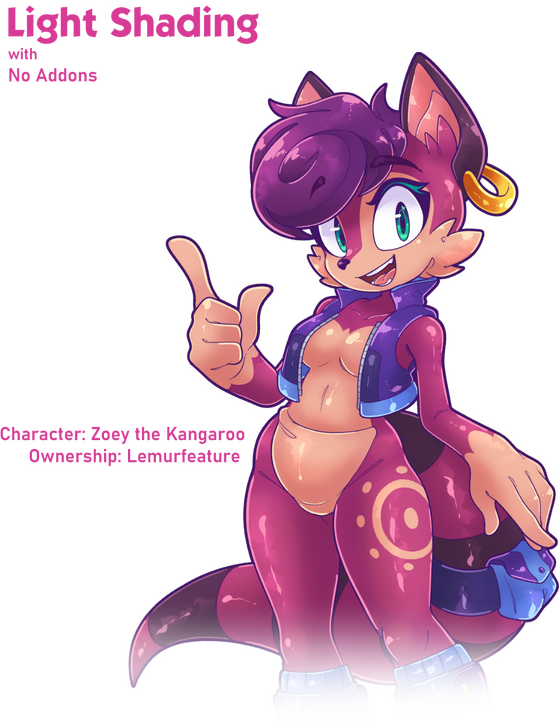 Light Shading Example